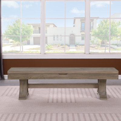 The Madero Storage Billiard Bench