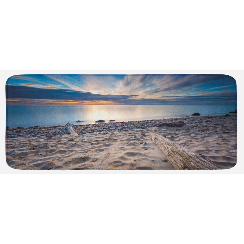 Tapis de cuisine bois flottant