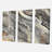 Swigart Farmhouse 'Fire and Ice Minerals II - 3 Piece Graphic Print Set on Canvas-40997200