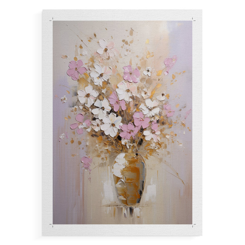 FLORAL Series CCDXLIV - Impression sur toile seulement - NON CADRE