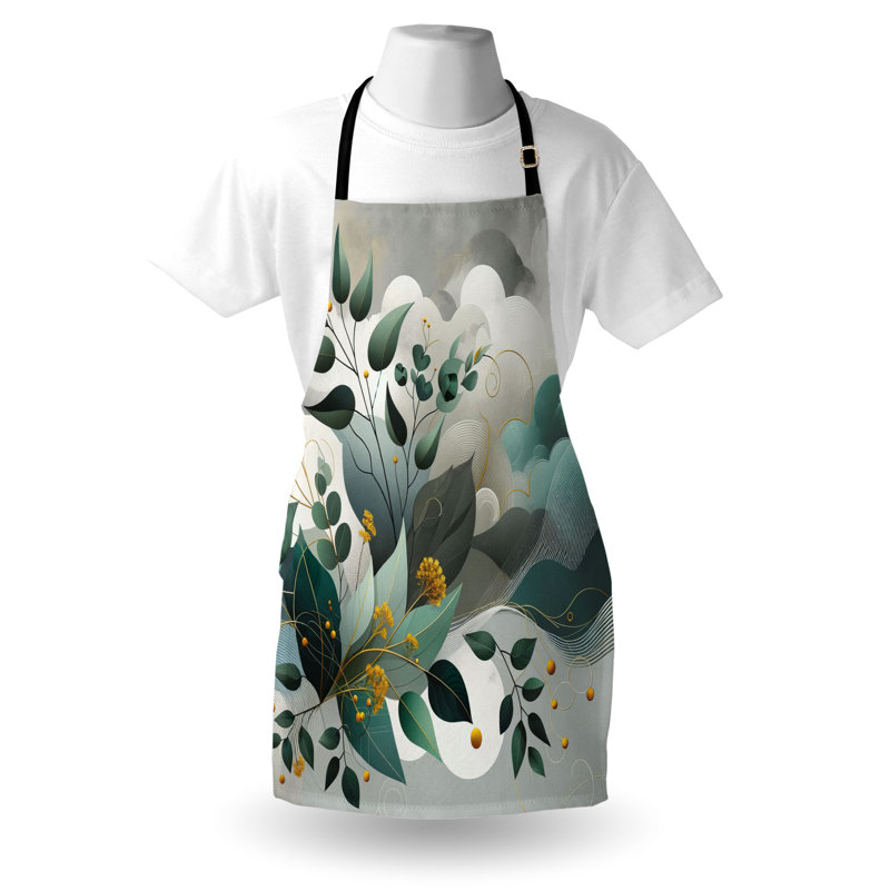 Floral Bib Apron