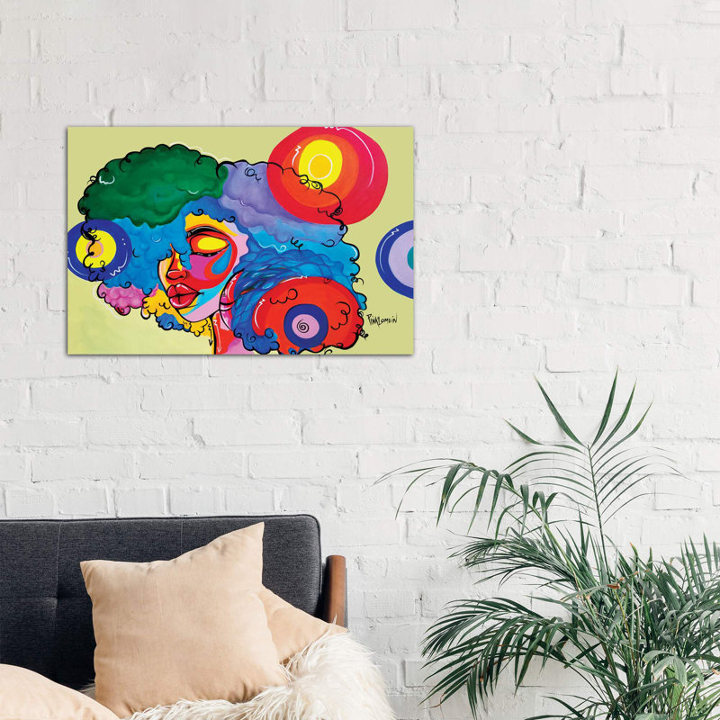 Bali - Wrapped Canvas Painting, 101.6 cm H x 66.04 cm W x 3.175 cm D