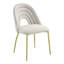 Chaise d'appoint rembourrée Earie