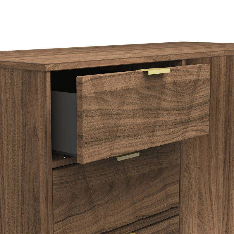 Baturhan Dressing Table, Carini Walnut