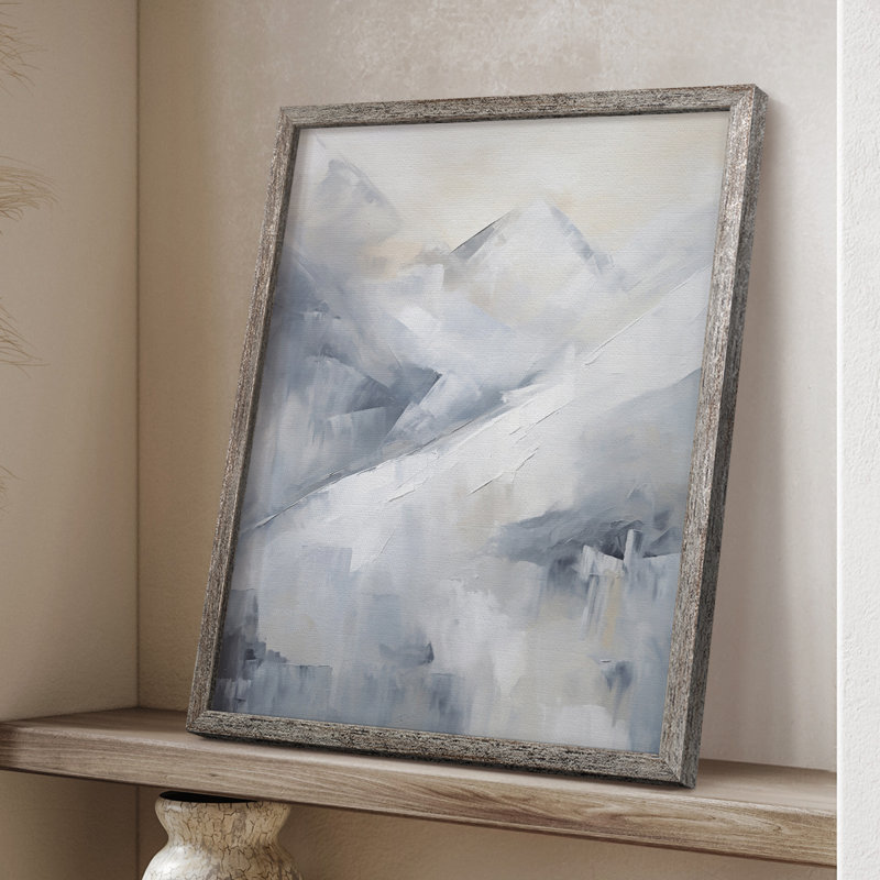 LANDSCAPES Series CCXXVI Framed Print - Solid Wood, 21" H x 17" W