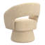 Fauteuil d'appoint en tissu de style moderne-1264521057