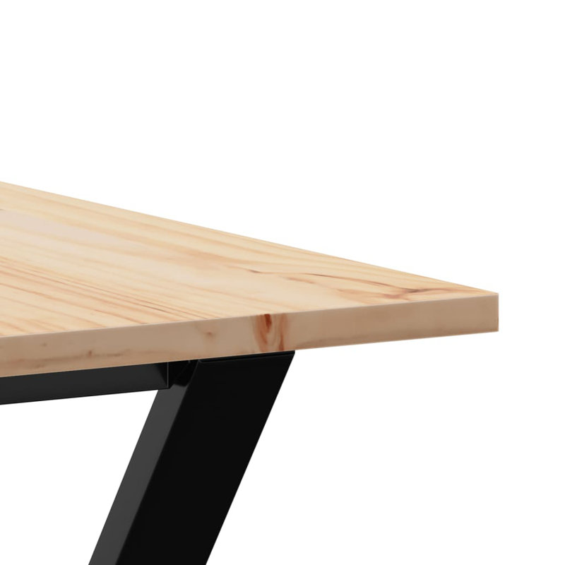 Table de salle à manger Vidaxl, H 29,5 po x L 55,1 po x l 31,5 po