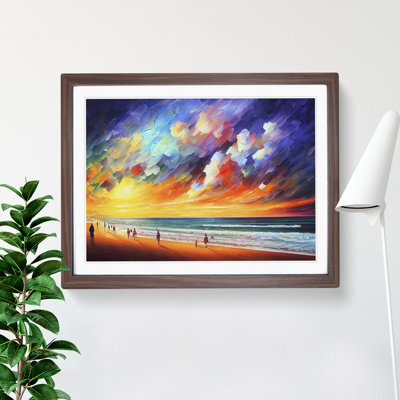 Golden Beach Vol.1 - Framed Print
