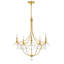 Lustre empire à 3 lumières de style bougie avec accents perlés Braden-501653024-535394411-501653031