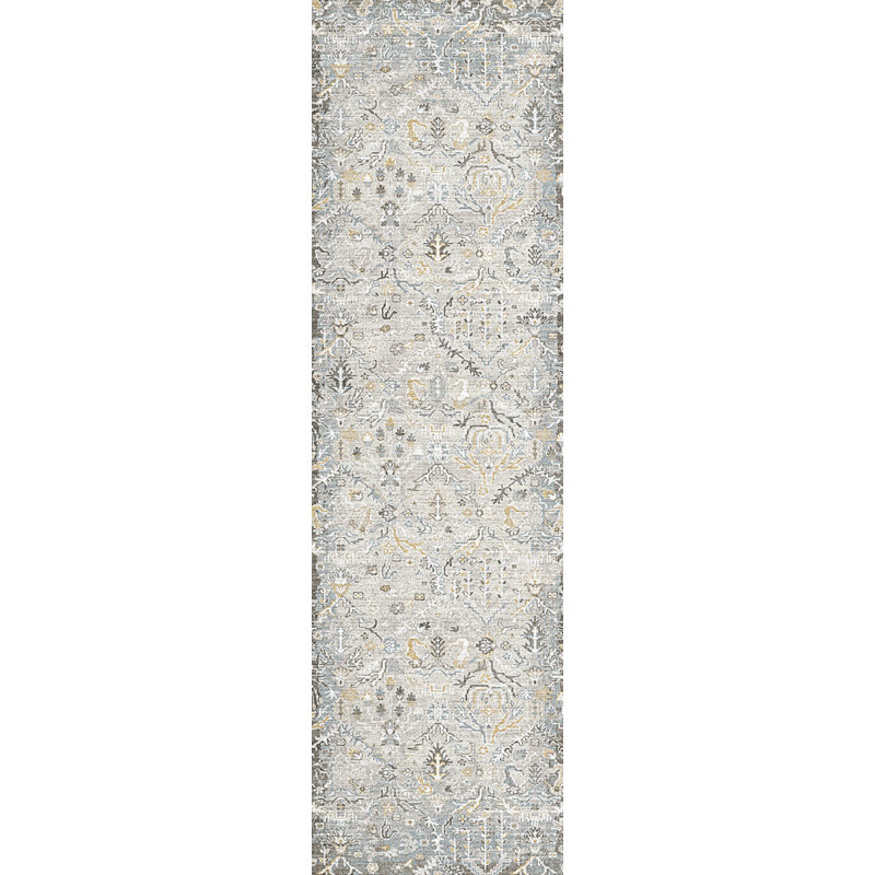 ANNALISE 2.2X7.7 7602-199 CREAM/MULTI, Runner 2'2" x 7'7"