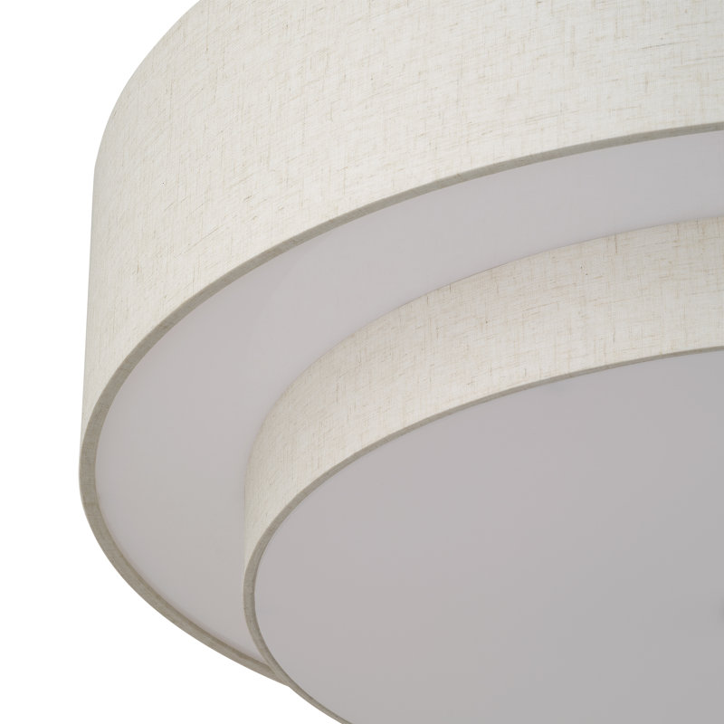 Très grande semi-encastrée 6 lumières Acree