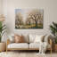 «Farm Apple Blossoms», art mural en métal gris-2096568991