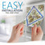 6'' W x 6'' L Vinyl Peel and Stick Mosaic Tile-98665866