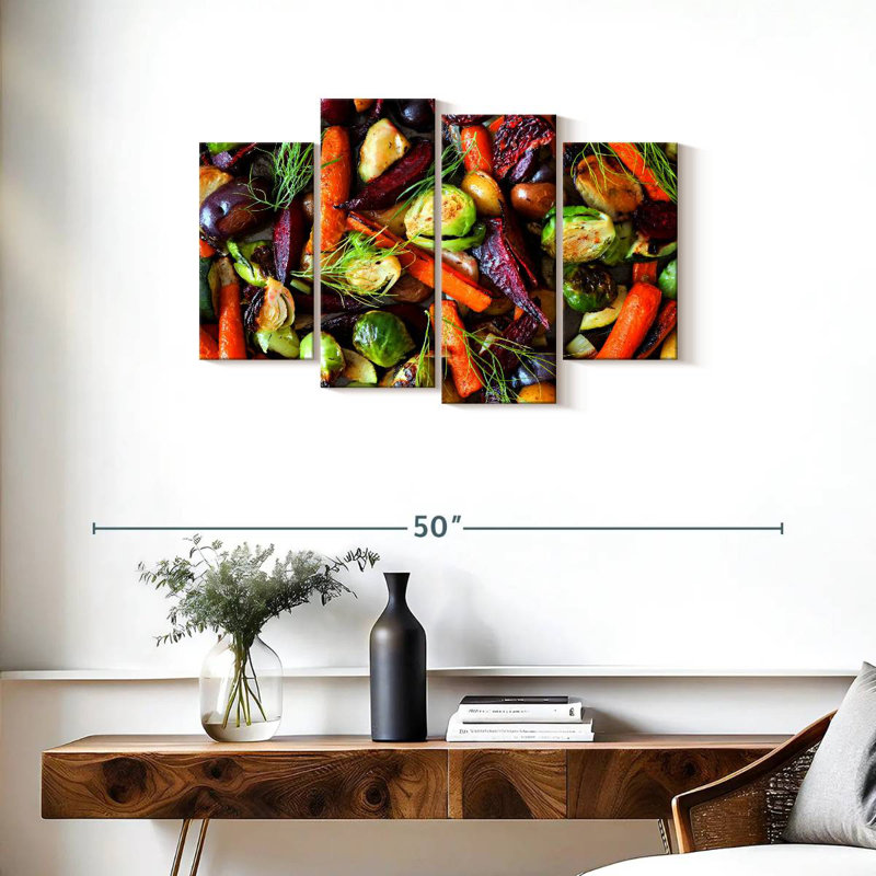 Légumes d'automne rôtis Yarlin, H 22 po x l 36 po
