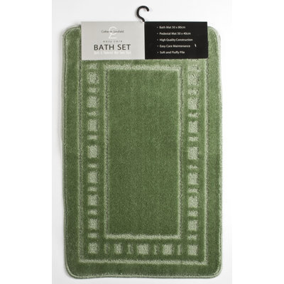 Armoni 2 Piece Bath Mat Set