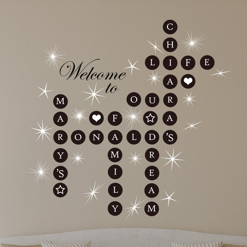 Non-Wall Damaging Wall Decal