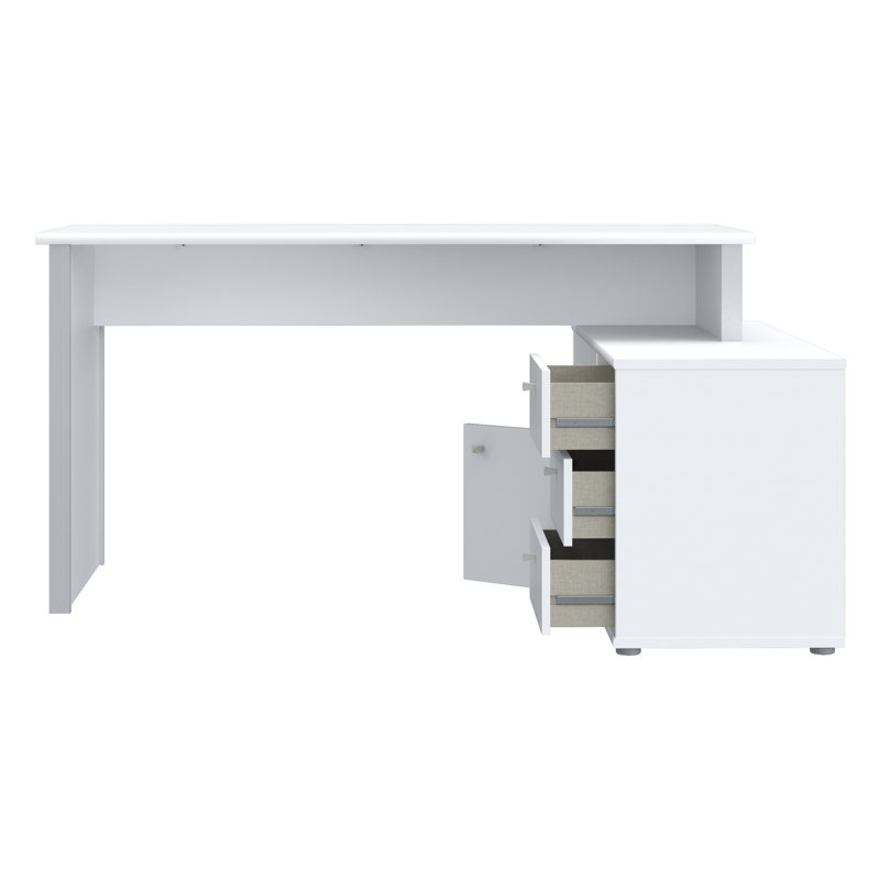 Tempra2 Particle Board / Chipboard Desk, White