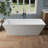 67'' Acrylic Freestanding Tub Freestanding Soaking Bathtub