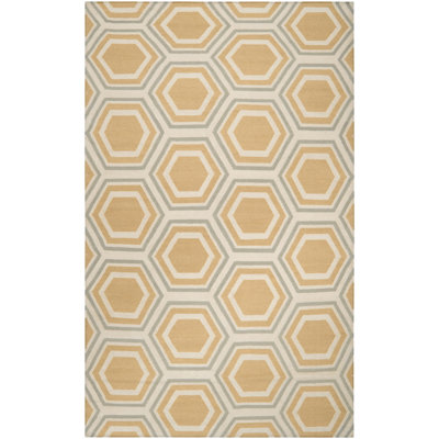 Vo Wool Geometric Indoor Rug