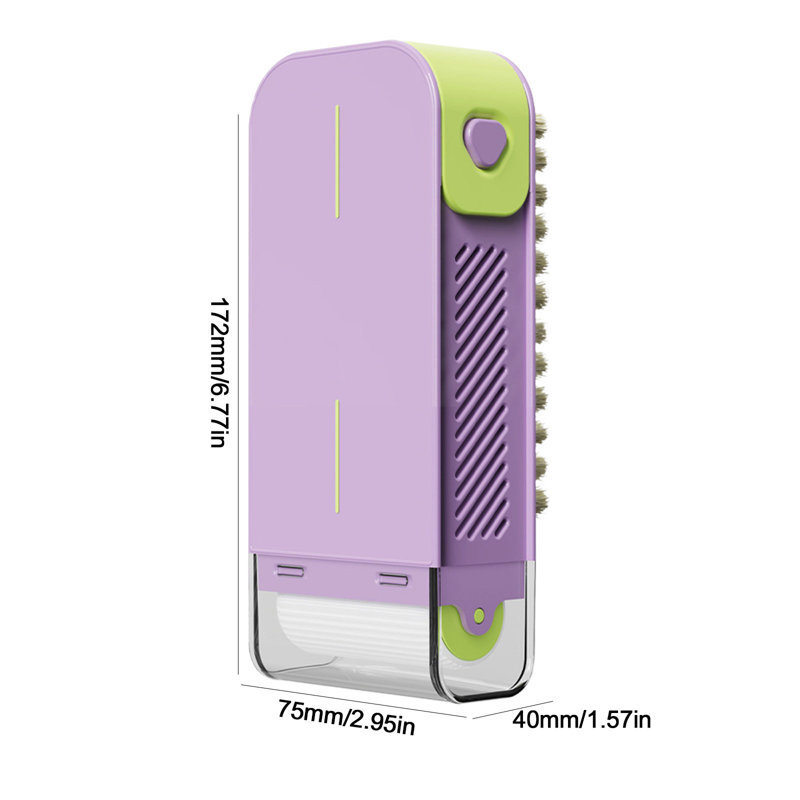 Boîte à savon multi-fonctions avec porte-savon, Mauve