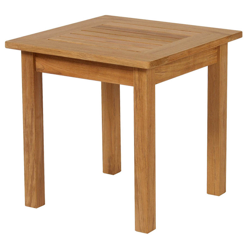 Colchester Outdoor Square Teak Side Table