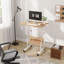 Adjustable Metal Base Computer Desk-1409979068