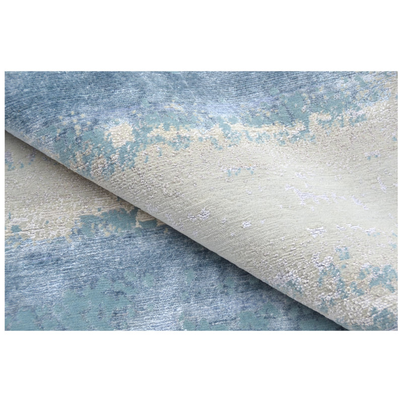 Abstract Area Rug, Incorrect Rectangle 6'2" x 9'1"