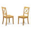 Ensemble de table de cuisine 5 pièces pour 4 personnes comprenant une table de salle à manger rectangulaire avec rallonge papillon et 4 chaises, 32 x 54 pouces, chêne-16981957-87224336