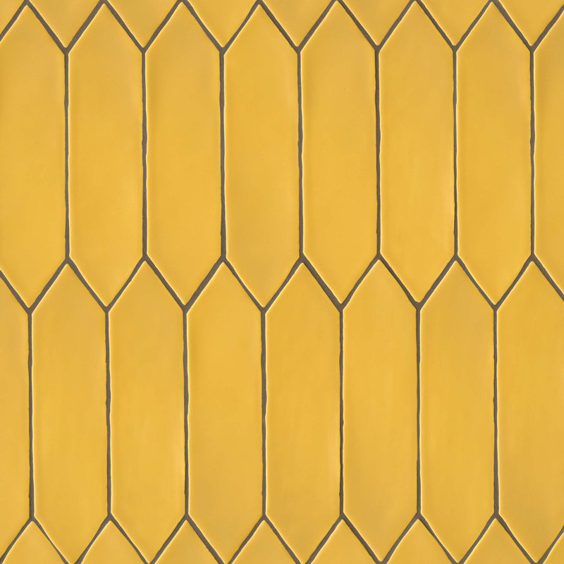Reine 3" x 12" Ceramic Tile, Golden
