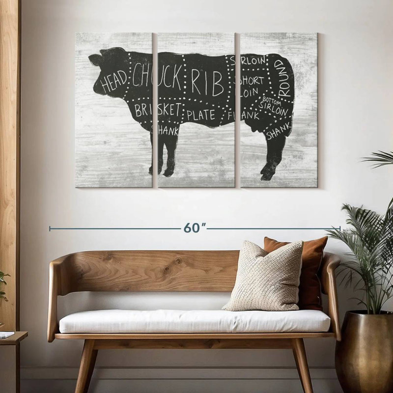 Senne Farmhouse Butcher II, H 32 po x l 50 po