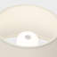 Linden 14" Cordless Table Lamp in Black with Linen Shade