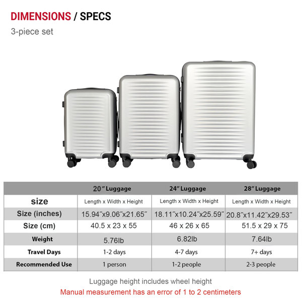 Dimensions du produit