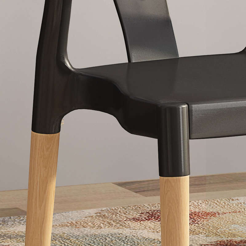 Fauteuil Ana, Noir