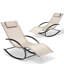 Chaise longue d'extérieur en métal Tyshika-1108327176