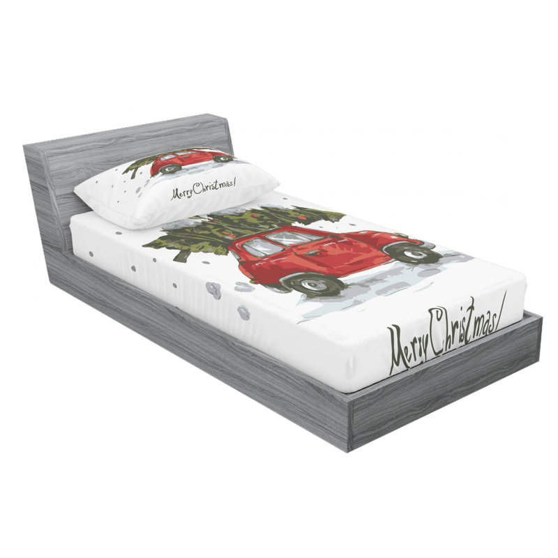 Microfiber Sheet Set, Twin XL Sheet Set with Fitted Sheet