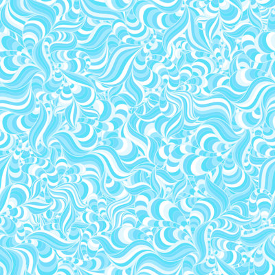 " Waves Blue Pattern " by Sidmay