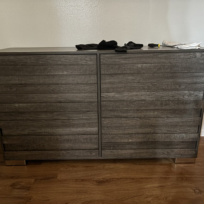 Ebern Designs Louby 6 Drawers Dresser For Bedroom, 54" Wide Chest Of  Drawers & Reviews | Wayfair