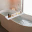 Tablette en acrylique pour plateau de baignoire