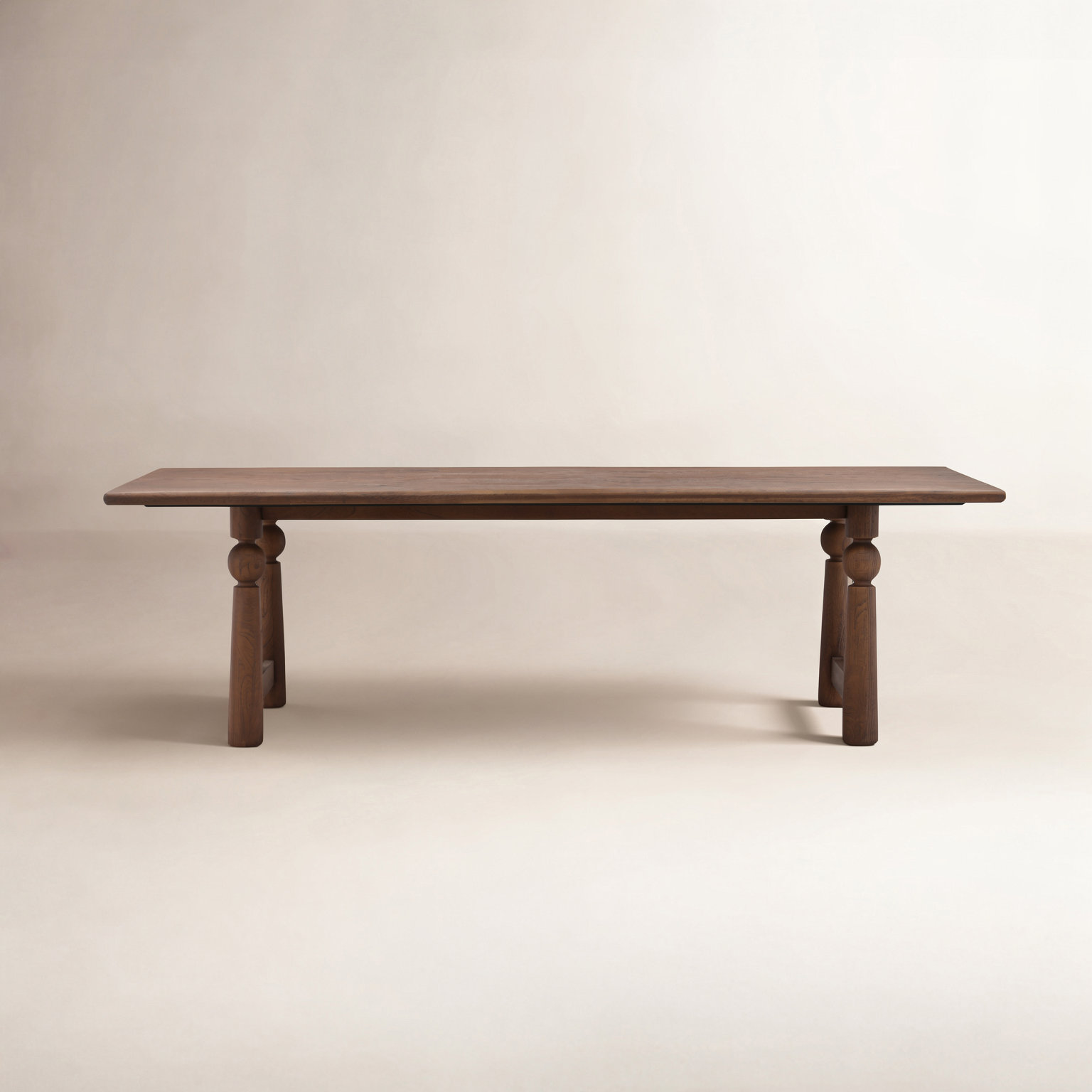 Lyra 90" Mango Dining Table, Brown