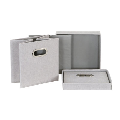 Ensemble de boîtes en tissu