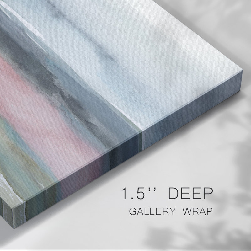 Toile tendue Blush Salt Bed II-Gallery, H 12 po x l 18 po