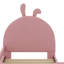 Upholstered Daybed With Rabbit Ear Shaped Headboard