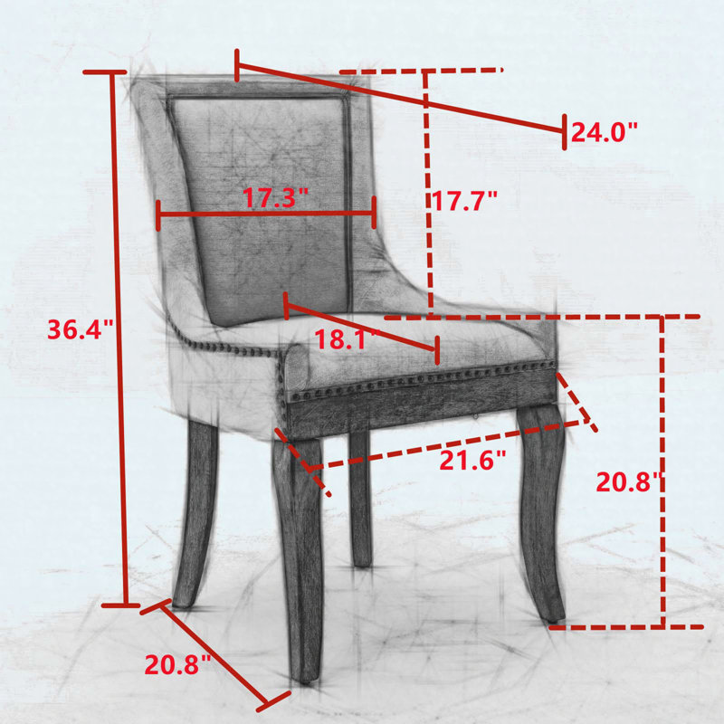 Ensemble de 2 chaises de salle à manger Ultra Side, Beige+Black, Beige + noir