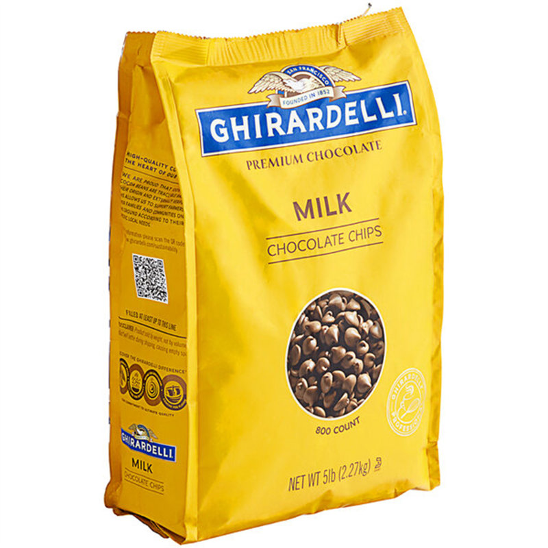 Ghirardelli 5 lb Pépites de chocolat au lait .8M WS-99942058