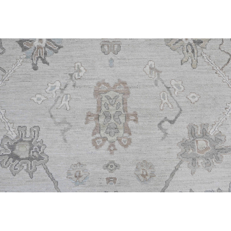 Oushak Hand Knotted Wool Oriental Rug