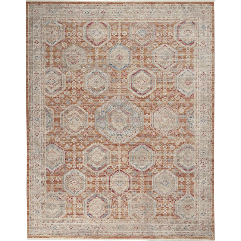 Silvian Geometric Indoor Rug, Rectangle 10' x 13'