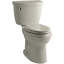 Cimarron Comfort Height 1.28 GPF (Water Efficient) Elongated Two-Piece Toilet with Aquapiston Flush Technology, Left-Hand Trip Lever and Insuliner Tank Liner (Seat Not Included)-1371360340-1399755786
