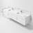 Geneva 84" Wall-Mounted Double Bathroom Vanity Set-1026008432-940851238