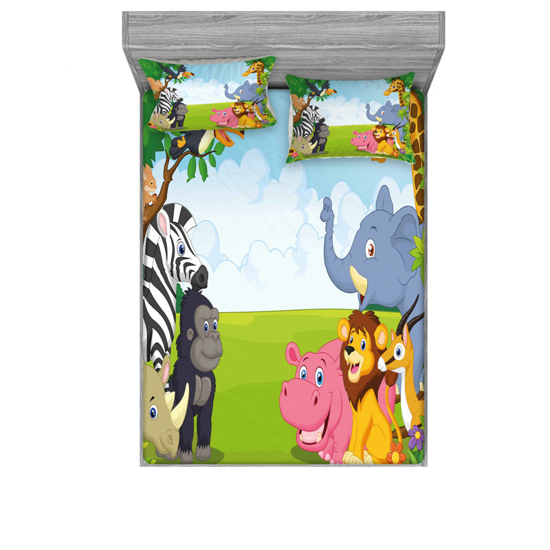 Ensemble de draps pour chambre d'enfant, Ensemble de drap pour grand lit avec drap-housse