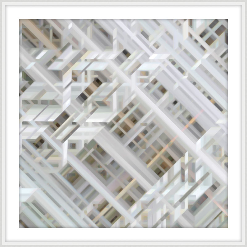 Interconnected Forces 1 Print, 26" H x 26" W x 2" D